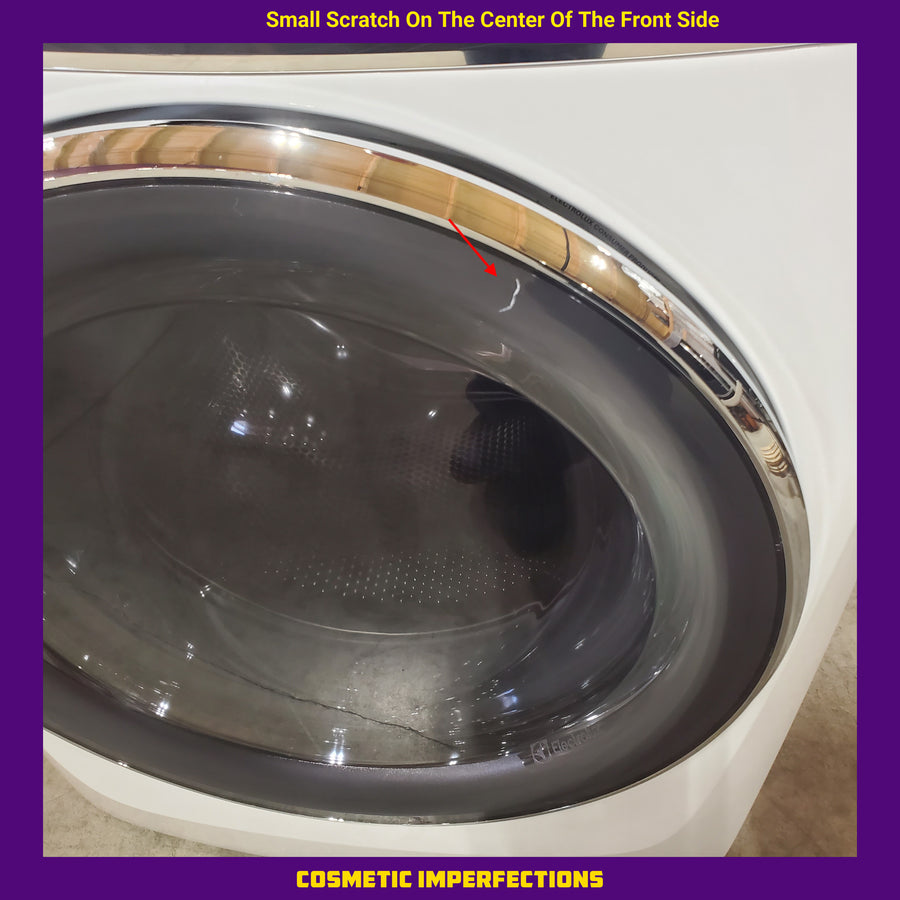 Electrolux 4.5 Cu.Ft. Stackable Front Load Washer with Steam and SmartBoost Wash System ELFW7637AW - Scratch & Dent (Minor)