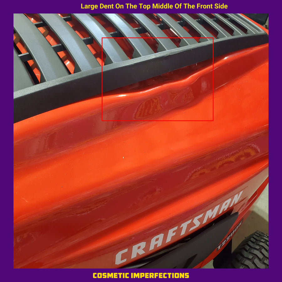 CRAFTSMAN T2200K Turn Tight 42-in 20-HP V-twin Gas Lawn Tractor CM13APA9ZSA9 - Scratch & Dent (Minor)