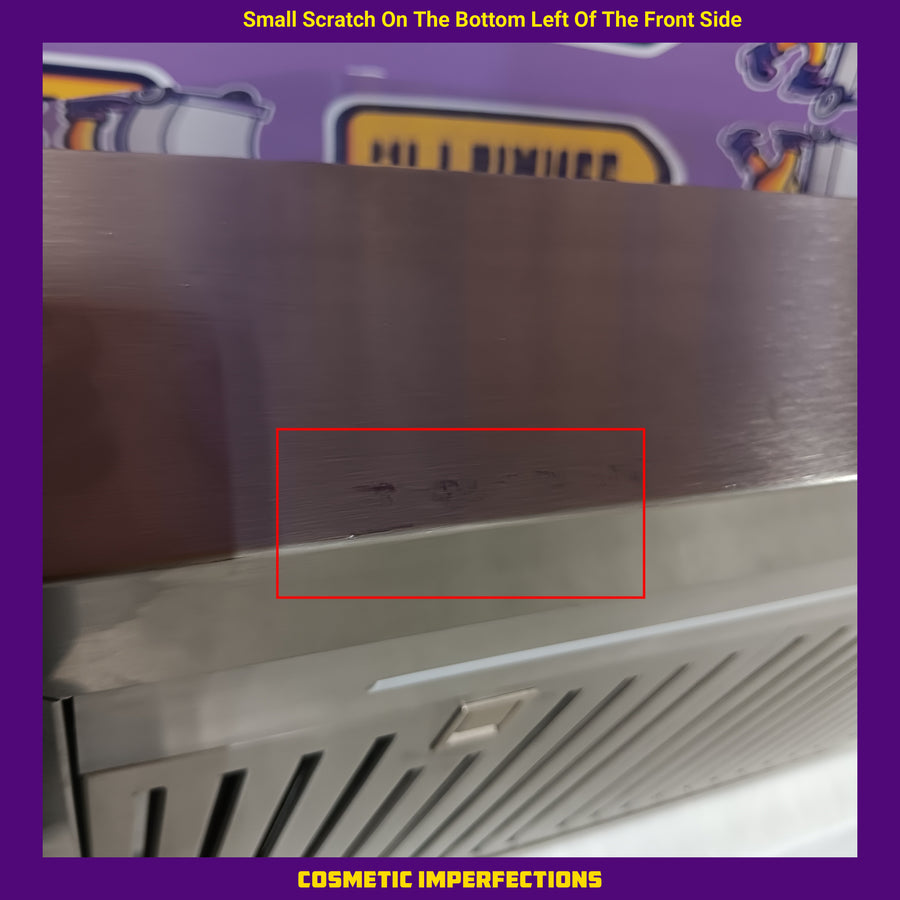 Bertazzoni 36 Wall-mount Chimney Hood with 3 Speeds + Booster, 600 CFM, 1 Motor, Digital Airflow Reducer, Timer, Filter Alarm, and Air-cleaning Option KPH36XT - Scratch & Dent (Minor)