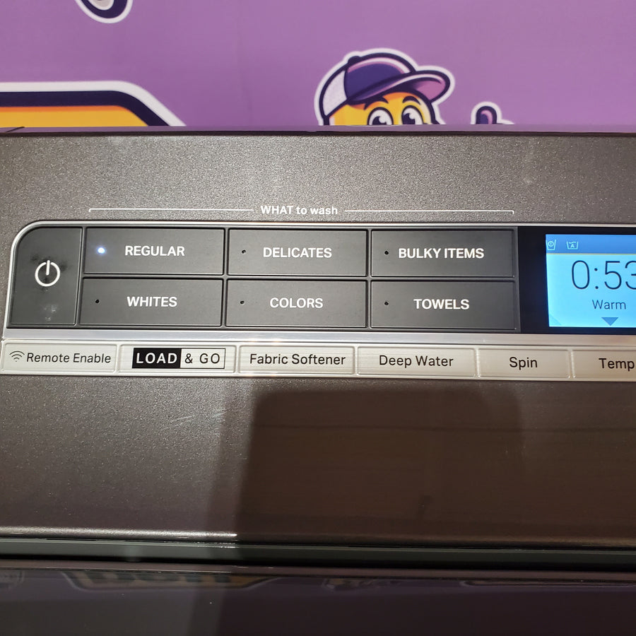Whirlpool Chrome Shadow 5.2 - 5.3 cu. ft. ENERGY STAR Top Load Washer with 2 in 1 Removable Agitator and Load & Go™ Dispenser WTW8127LC - Open Box