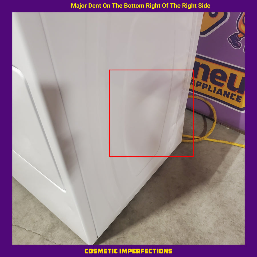 Maytag Top Load 3.8 cu. ft. Washer with Deep Fill and Quick Wash Cycle MVW4005SW - Scratch & Dent (Minor) and Maytag Top Load Electric Wrinkle Prevent 7.0 cu. ft. Dryer with Auto Dry MED4005SW - Scratch & Dent (Minor)