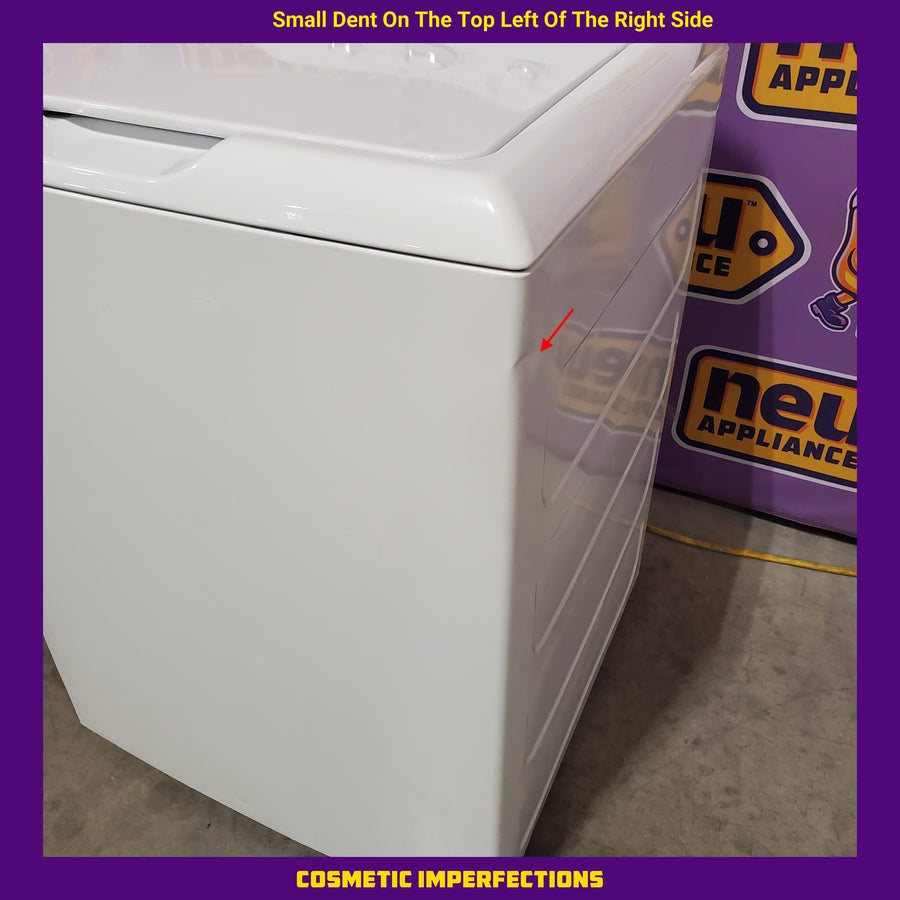 GE® 4.2 cu. ft. Capacity Washer with Stainless Steel Basket GTW335ASNWW - Certified Refurbished