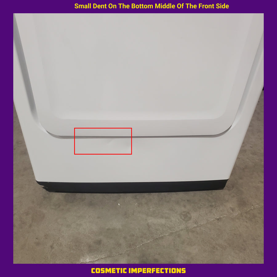 Samsung White Top Load 5.0 Cu. Ft. Washer with Active Water Jet WA50R5200AW - Certified Refurbished and Samsung White Electric 7.4 Cu. Ft. Dryer with Sensor Dry DVE50R5200W - Certified Refurbished