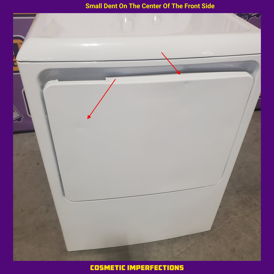 GE® 4.5 cu. ft. Capacity Washer with Stainless Steel Basket in White GTW465ASNWW - Certified Refurbished and GE® 7.2 cu. ft. Capacity Aluminized Alloy Drum Electric Dryer GTD33EASKWW - Certified Refurbished