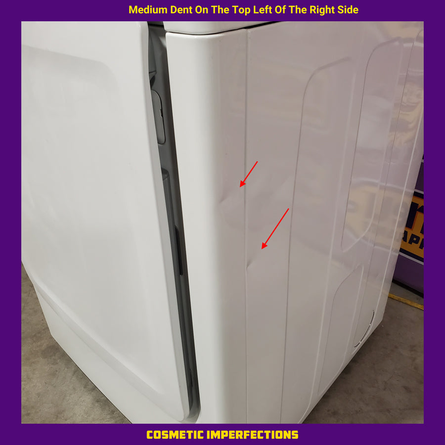 Samsung 7.2-cu ft Electric Dryer in White DV400EWHDWR - Certified Refurbished