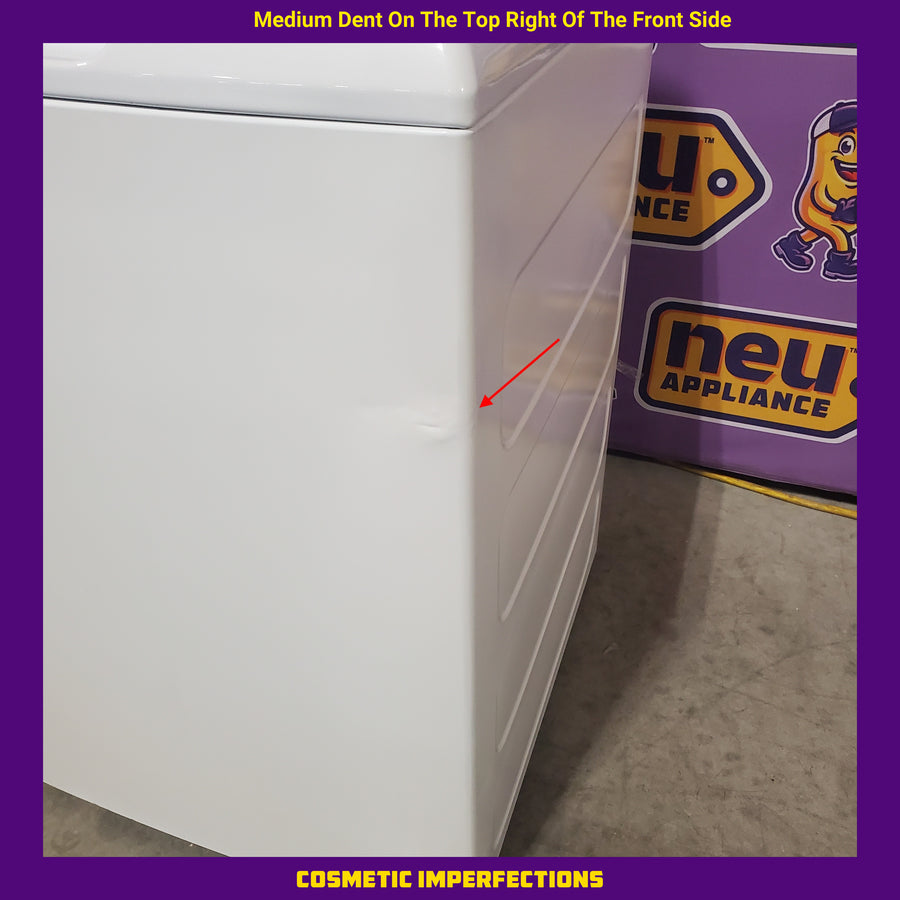 GE® 4.5 cu. ft. Capacity Washer with Water Level Control GTW585BSVWS - Certified Refurbished and GE® 7.4 cu. ft. Capacity Electric Dryer with Up To 120 ft. Venting and Sensor Dry GTD58EBSVWS - Certified Refurbished