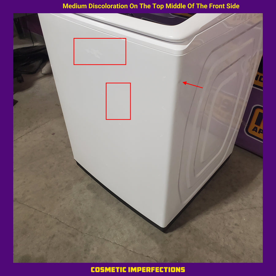 Samsung Top Load 5.0 Cu. Ft. Washer with Super Speed in White WA50R5400AW - Certified Refurbished