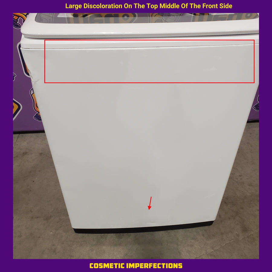 Samsung High Efficiency Large 4.9-cu ft Top-Load Washer in White WA49B5205AW - Certified Refurbished