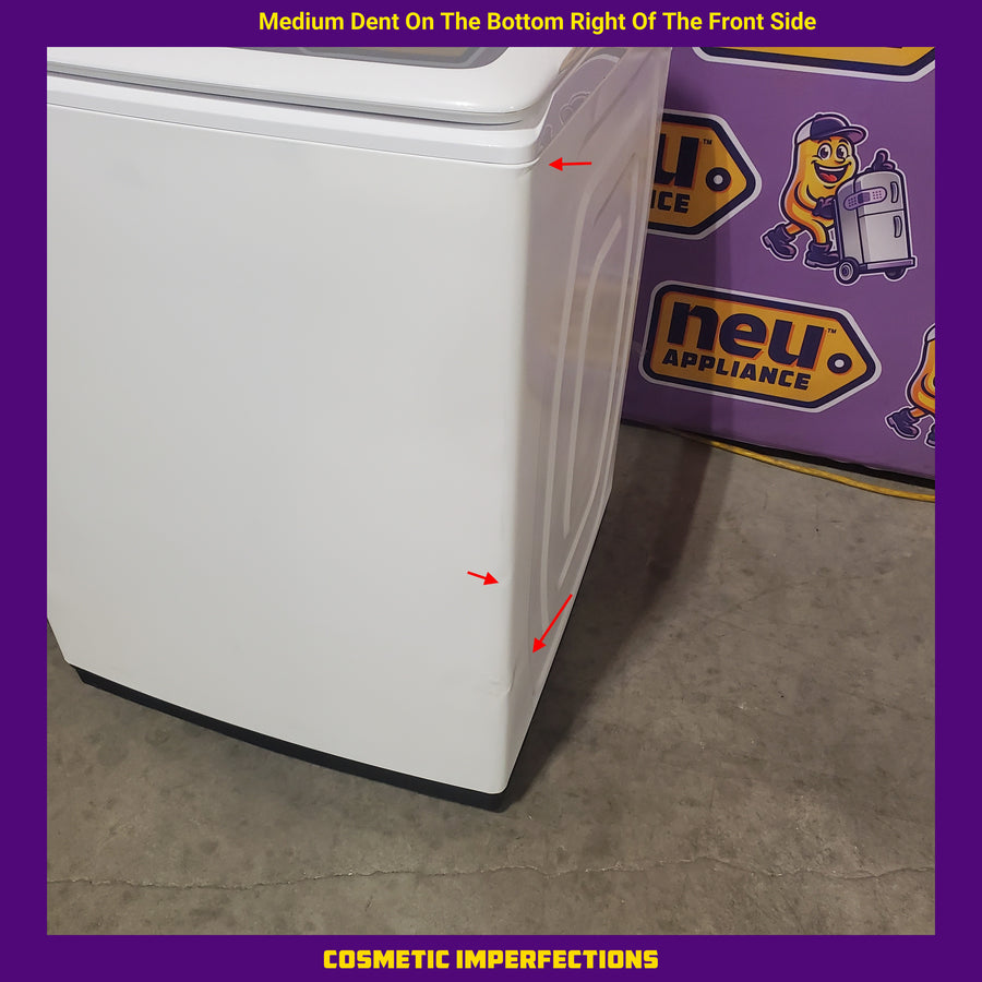 Samsung ENERGY STAR 5.0 cu. ft. Top Load Washing Machine with Active Water Jet WA50R5200AW - Certified Refurbished