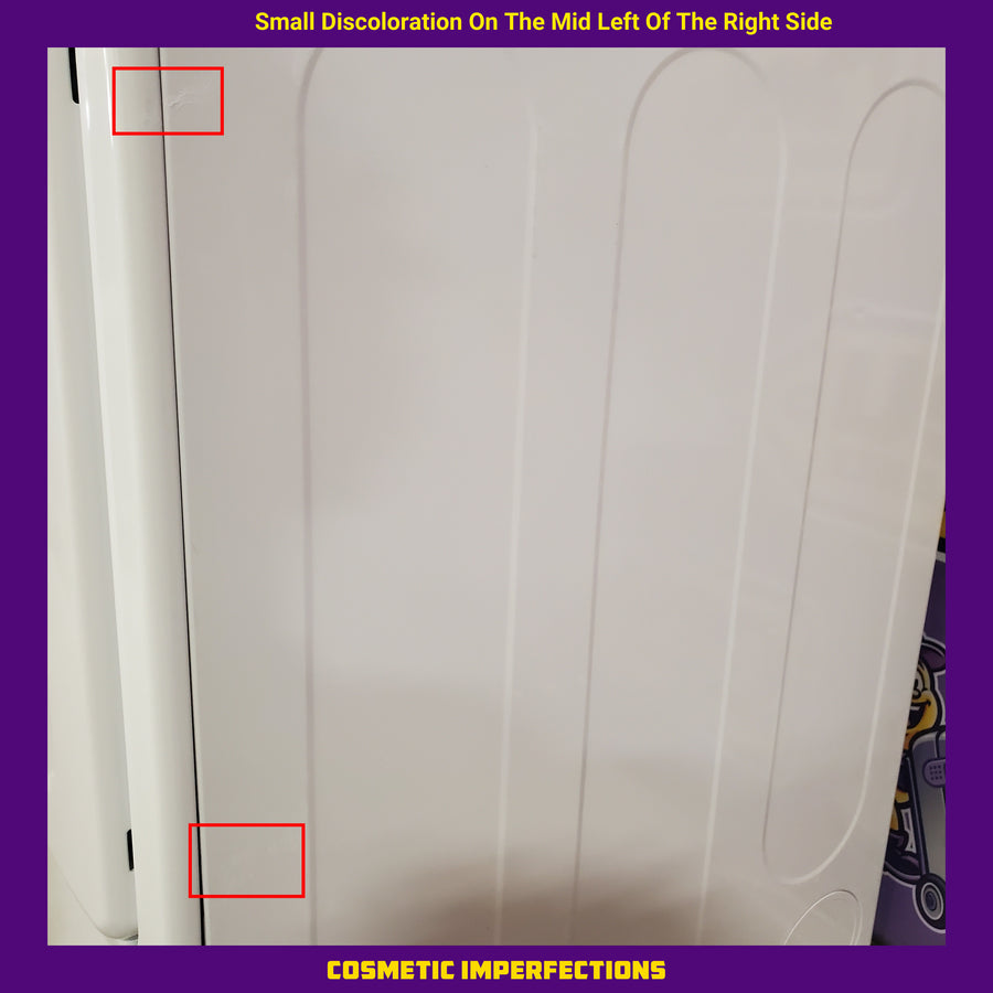 LG 7.3-cu ft Vented Gas Dryer in White  DLG7101W - Scratch & Dent (Minor)