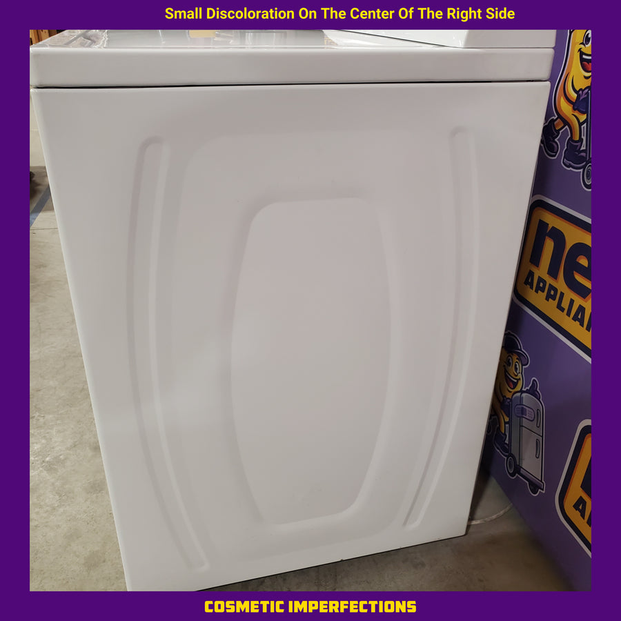 Maytag Top Load 3.8 cu. ft. Washer with Deep Fill and Quick Wash Cycle MVW4005SW - Scratch & Dent (Minor) and Maytag Top Load Electric Wrinkle Prevent 7.0 cu. ft. Dryer with Auto Dry MED4005SW - Scratch & Dent (Minor)