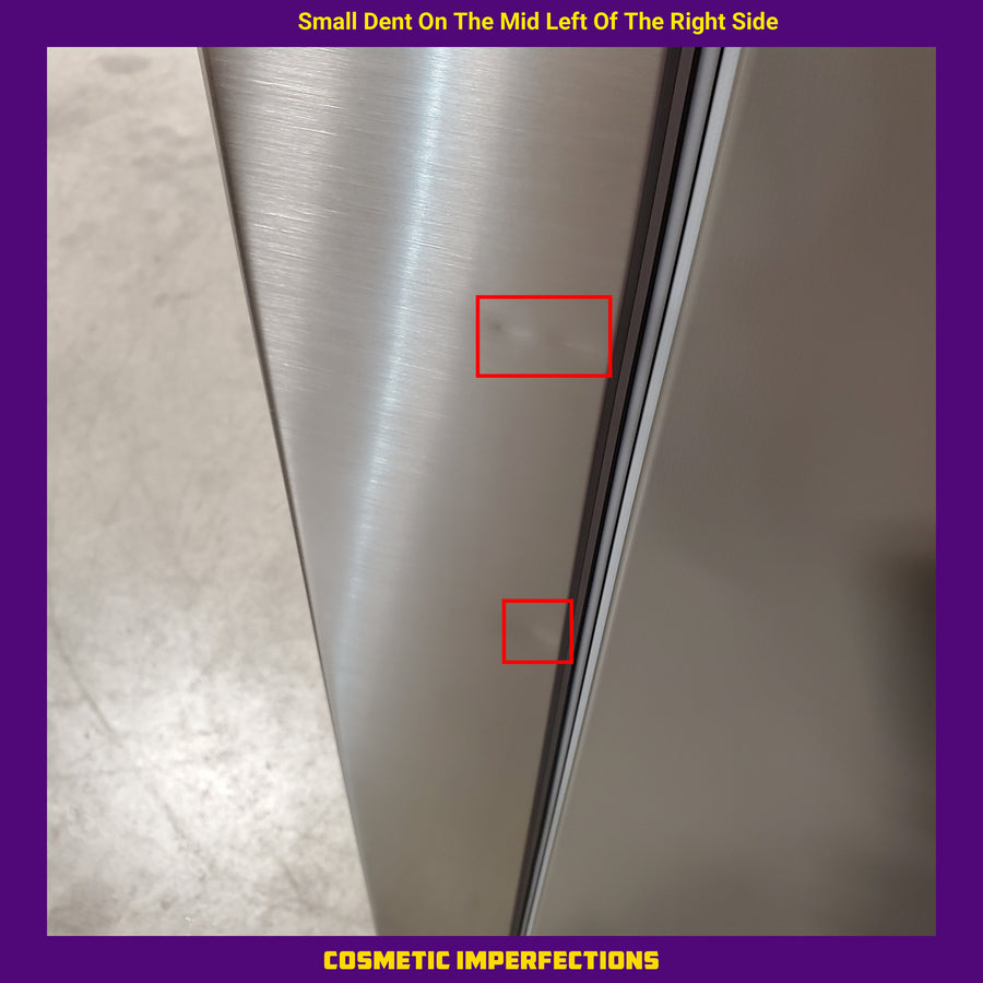 LG 27 cu. ft. Standard-Depth, Side-by-side Refrigerator, with Ice and Water and Bar Handle Design 22137391 - LS27T3230S - Scratch & Dent (Moderate)