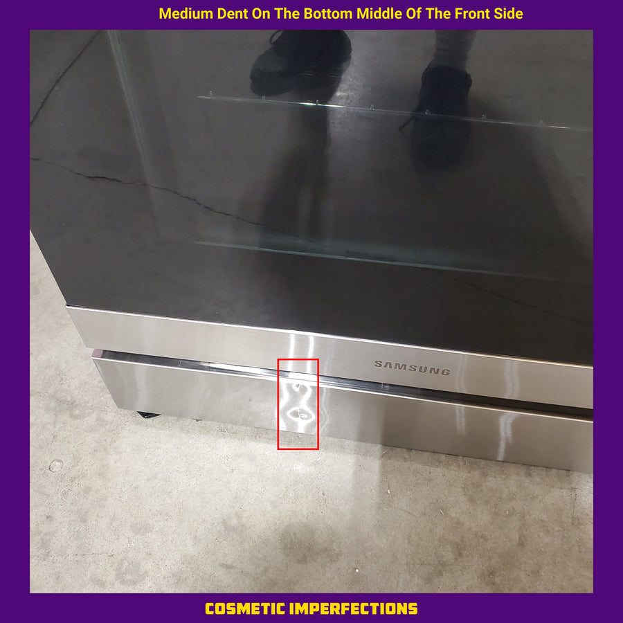 Samsung Smart Freestanding Gas 6.0 Cu. Ft. Range with No Preheat Air Fry and Convection in Stainless Steel NX60A6511SS - Scratch & Dent (Minor)