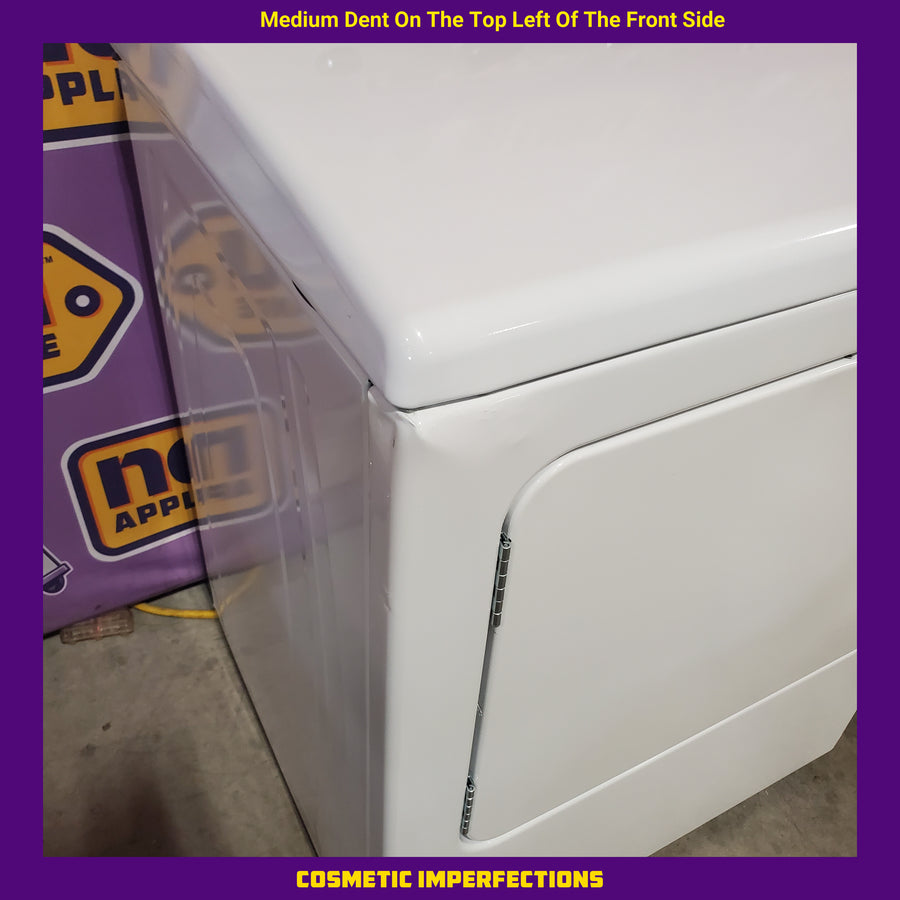 Maytag 4.5 cu. ft. Capacity Top Load Washer with Power™ Agitator and Deep Fill MVW4505MW - Scratch & Dent (Minor) and Maytag 7.0 cu. ft. Capacity Top Load Electric Wrinkle Prevent Dryer MED4500MW - Scratch & Dent (Moderate)