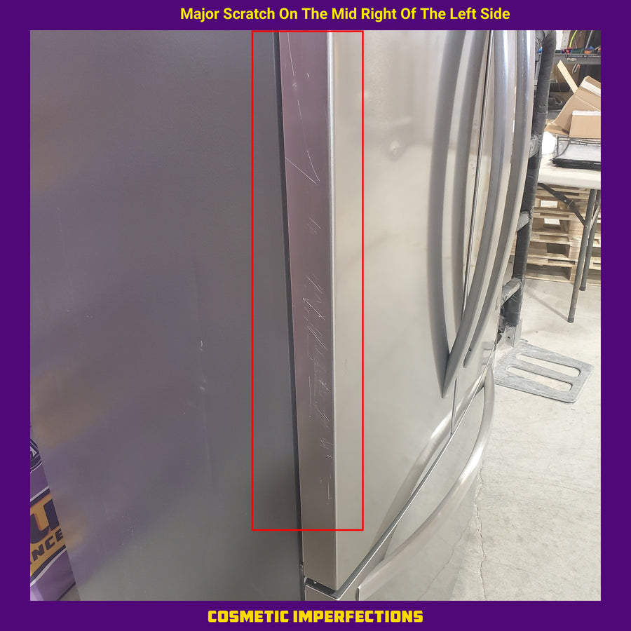 Frigidaire 31" Wide 18 Cu. Ft. Counter-Depth French Door Refrigerator 22142803 - FRFG1723AV - Scratch & Dent (Major)
