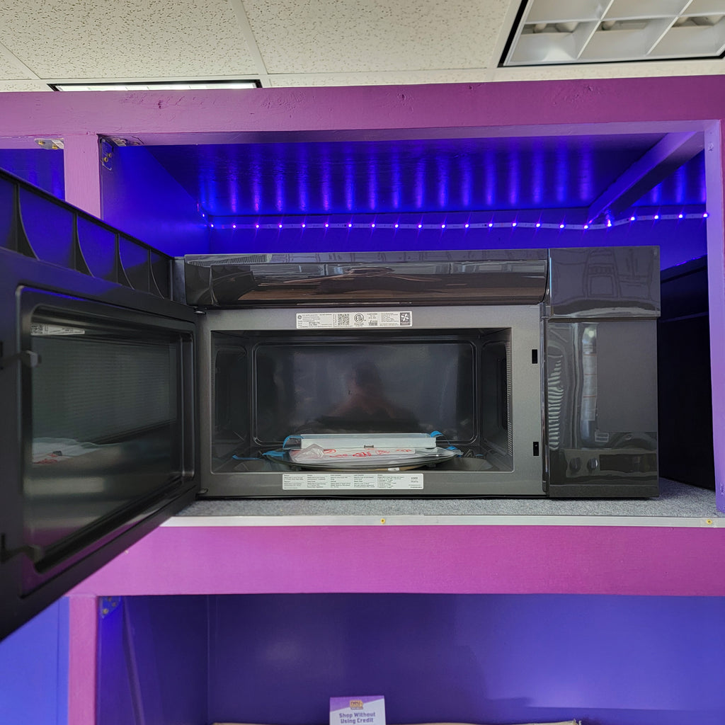 Pictures of GE Profile™ 2.1 Cu. Ft. Over-the-Range Sensor Microwave Oven 5SD283 - PVM9005BLTS - Open Box - Neu Appliance Outlet - Discount Appliance Outlet in Austin, Tx