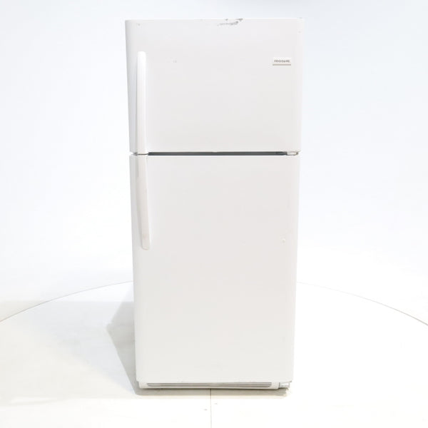 30 in. Wide White Frigidaire 20.4 cu. ft. Top Freezer Refrigerator with Reversible Doors - Certified Refurbished