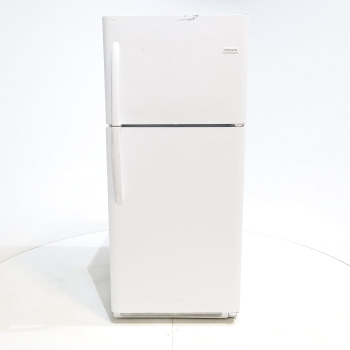 Pictures of 30 in. Wide White Frigidaire 20.4 cu. ft. Top Freezer Refrigerator with Reversible Doors - Certified Refurbished - Neu Appliance Outlet - Discount Appliance Outlet in Austin, Tx