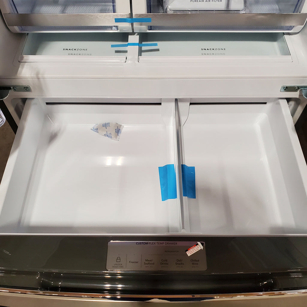 Pictures of Frigidaire Gallery 22 Cu. Ft. 4-Door Counter-depth French Door Refrigerator with Ice Maker (Fingerprint Resistant Stainless Steel) ENERGY STAR 22SD017 - GRMC2273CF - Open Box - Neu Appliance Outlet - Discount Appliance Outlet in Austin, Tx