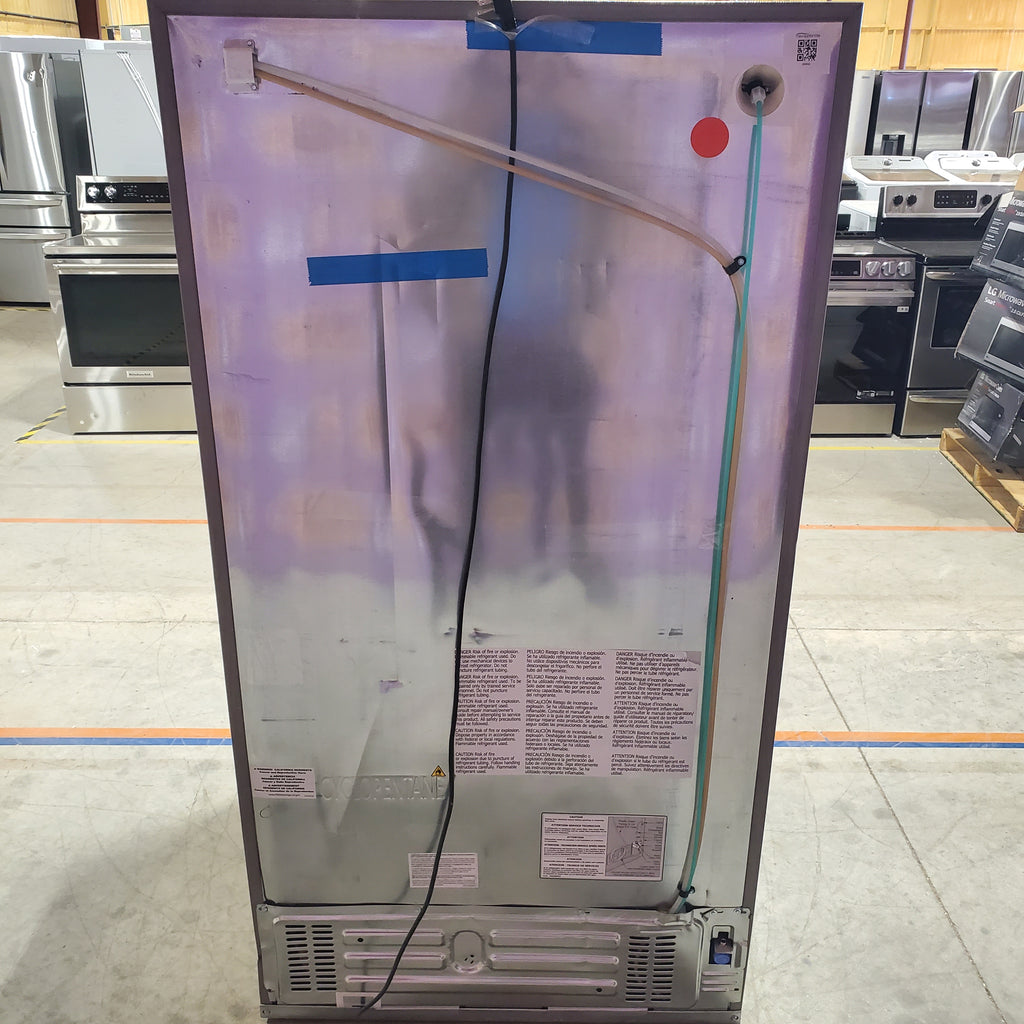 Frigidaire 25.6 cu. ft. ENERGY STAR Side by Side Refrigerator with Exterior Water and Ice Dispenser in Stainless Steel 3SD843 - FRSS2623AS - Scratch & Dent (Minor)