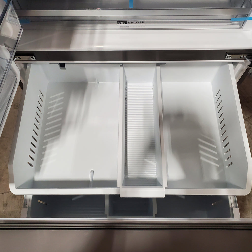 Whirlpool French Door Refrigerator in Fingerprint Resistant Stainless Finish with In-Door Water and Ice Maker - 30 cu. ft. 24SD50 - WRFF3536SZ - Scratch & Dent (Minor)