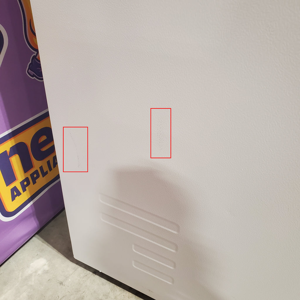 LG White 30 Inch Wide Top Freezer 20 Cu. Ft. Refrigerator with Electronic Temperature Controls and LoDecibel Quiet Operation 5SD273 - LTCS20020W - Scratch & Dent (Minor)