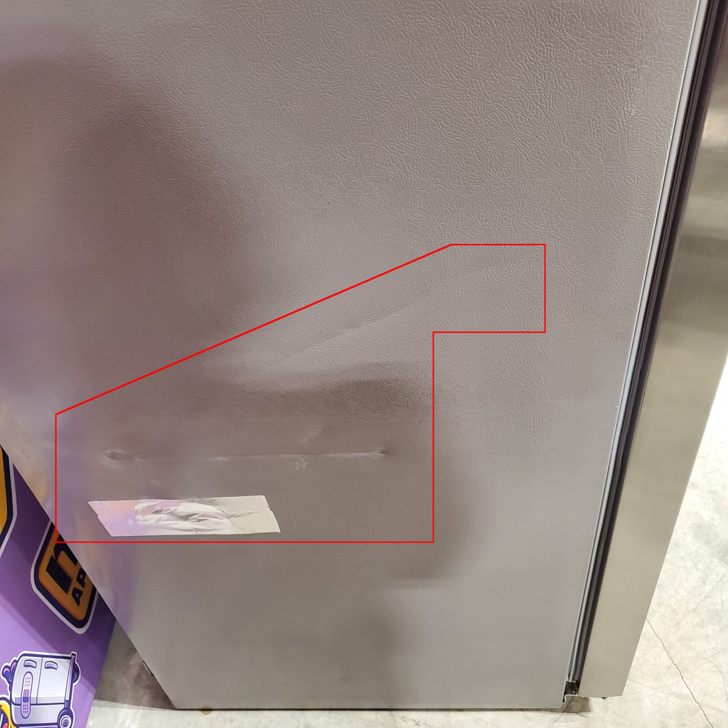 Frigidaire 25.6 cu. ft. ENERGY STAR Side by Side Refrigerator with Exterior Water and Ice Dispenser in Stainless Steel 3SD1052 - FRSS2623AS - Scratch & Dent (Moderate)