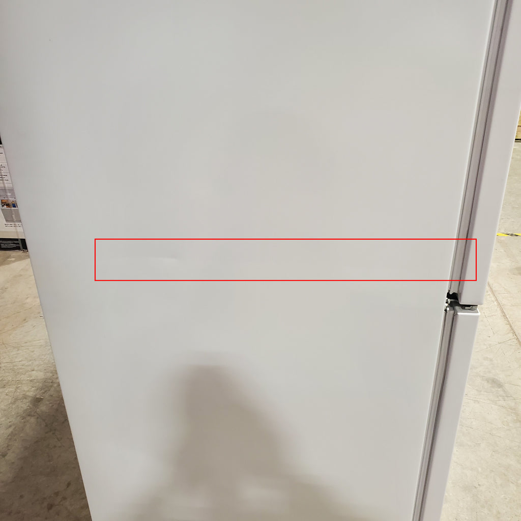 Pictures of Whirlpool 33" Wide Top Freezer 20.5 cu ft Refrigerator with Ice Maker and Frameless Glass Shelves and Flexi-Slide Bin 22SD026 - WRT311FZDW - Scratch & Dent (Minor) - Neu Appliance Outlet - Discount Appliance Outlet in Austin, Tx