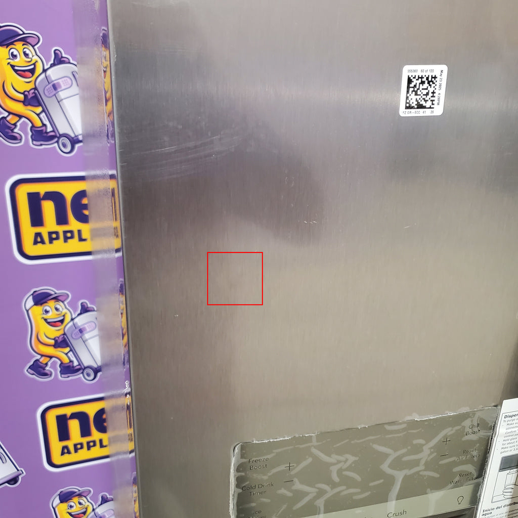 Frigidaire Gallery Smudge Proof Stainless Steel 26 Cu. Ft. Side by Side Refrigerator with Bright LED Lighting 3SD970 - GRSS2652AF - Scratch & Dent (Minor)