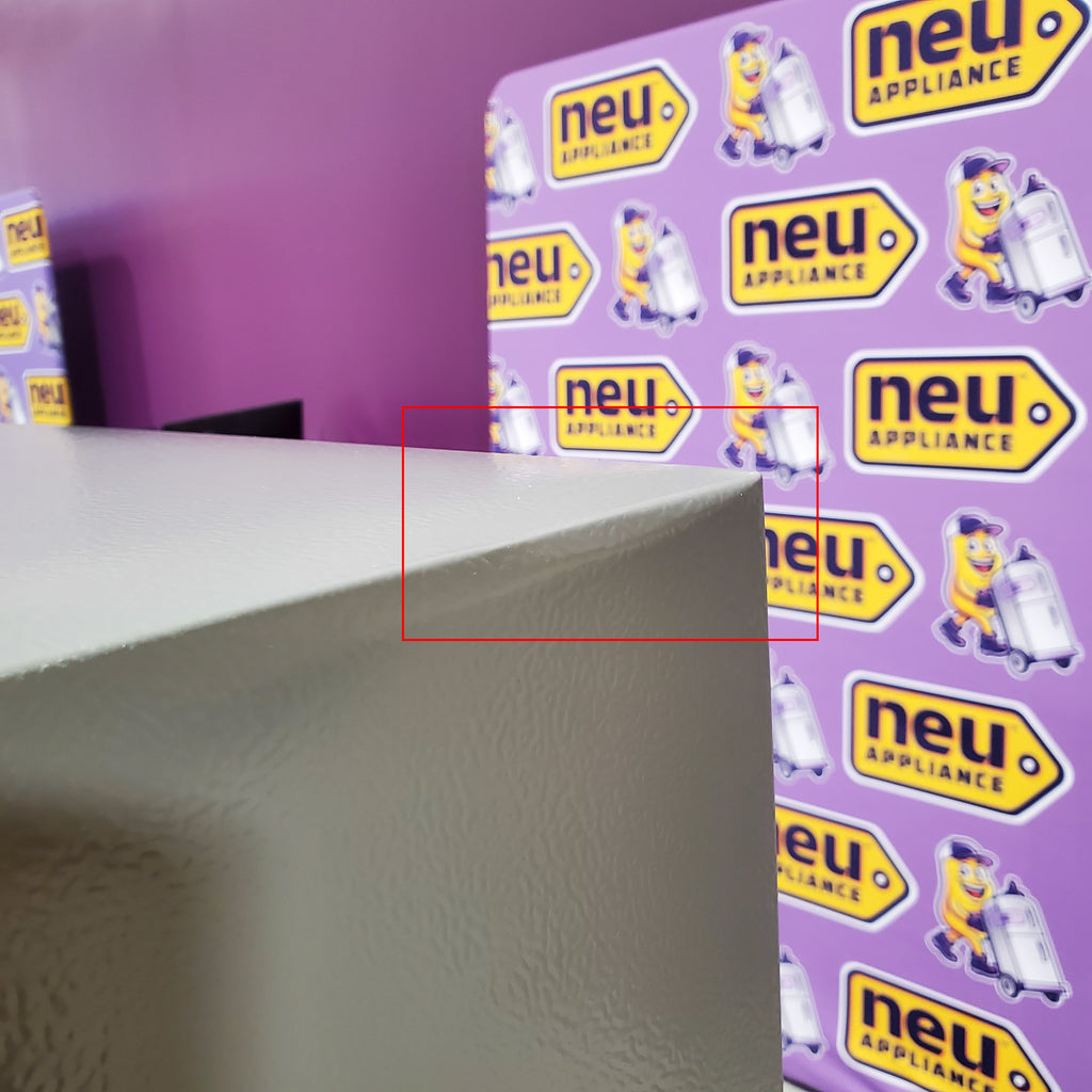 Pictures of Vissani 18.7 cu. ft. Bottom Freezer Refrigerator in Stainless Steel 25SD080 - MDBF18SS - Scratch & Dent (Minor) - Neu Appliance Outlet - Discount Appliance Outlet in Austin, Tx