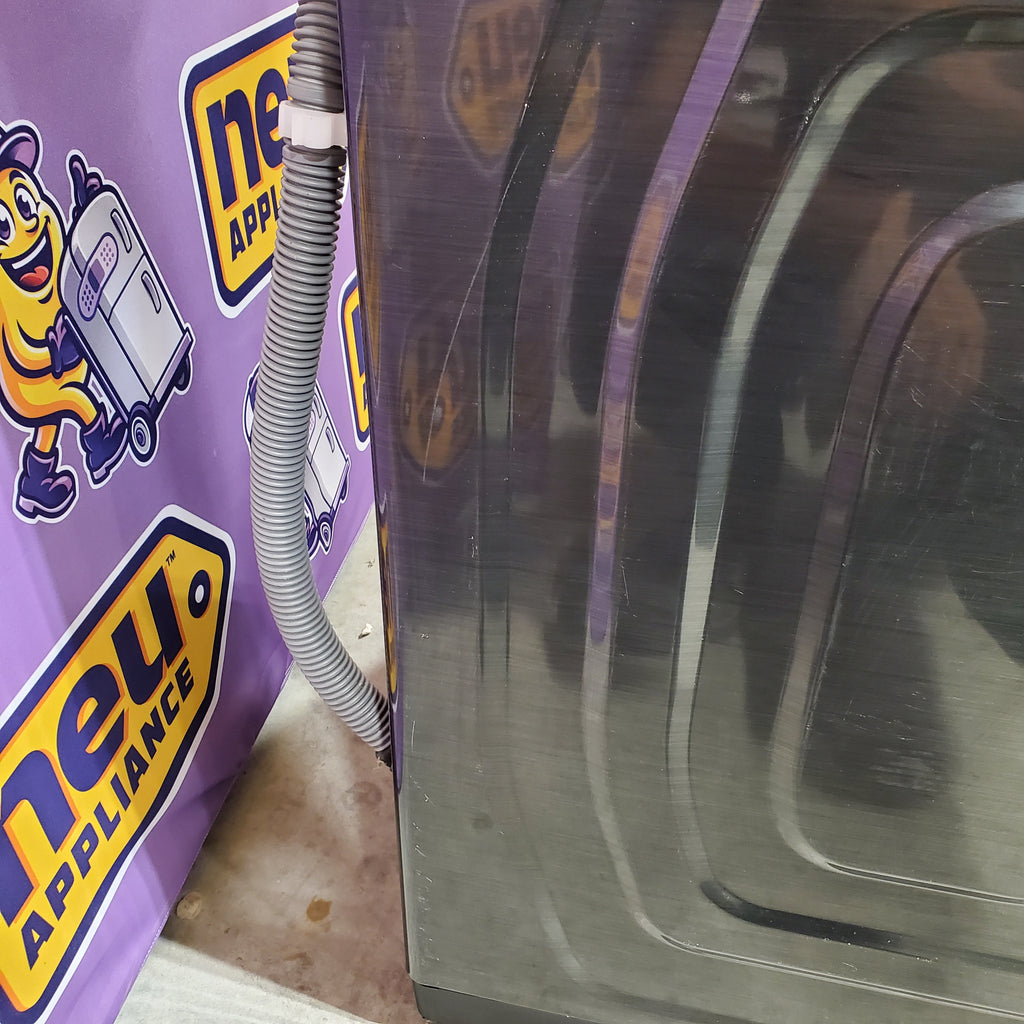 Pictures of Samsung 5.0 cu. ft. Energy Star Top Load Washer with Active Water Jet in Black Stainless Steel 1CR04015 - WA50R5400AV - Certified Refurbished - Neu Appliance Outlet - Discount Appliance Outlet in Austin, Tx