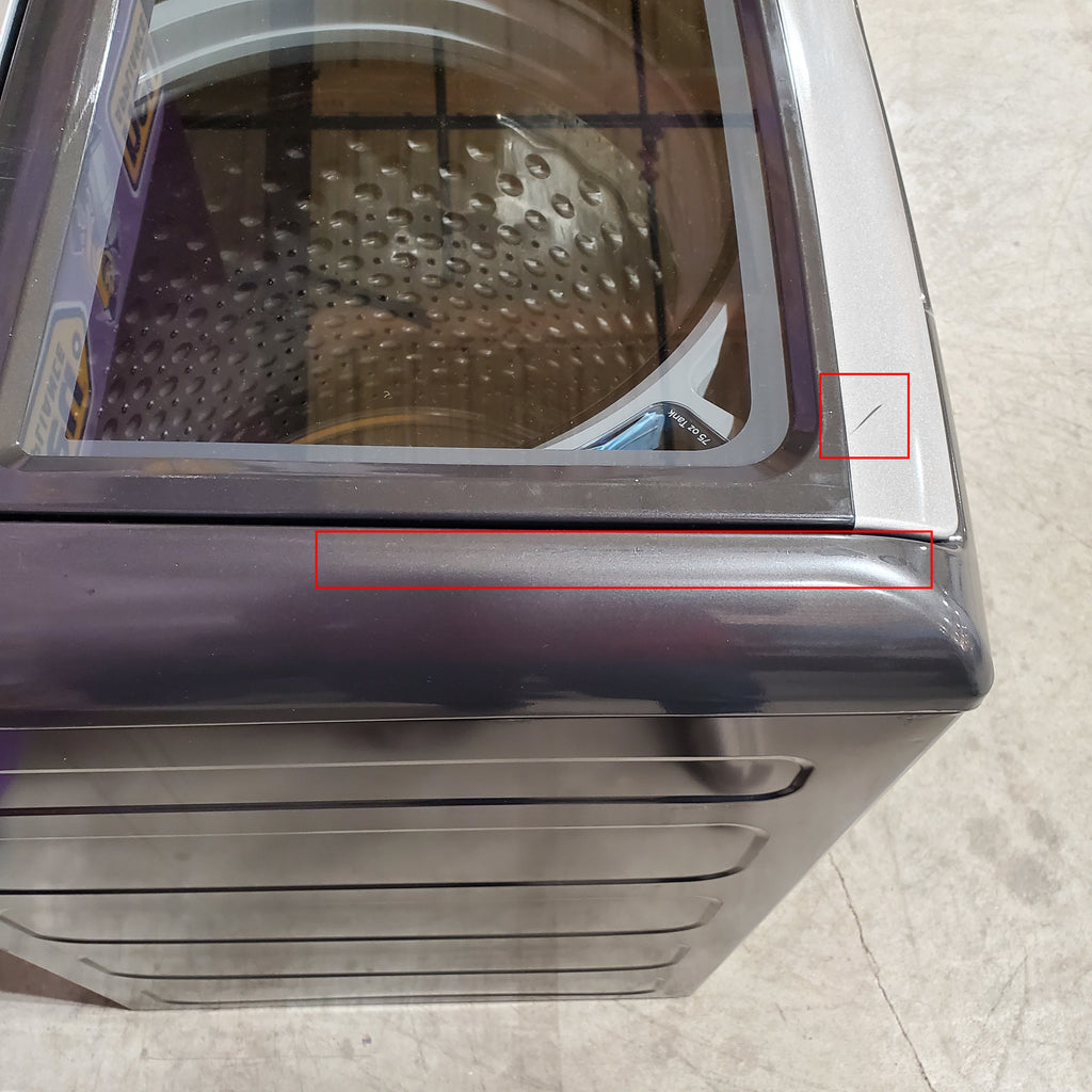 Pictures of GE® ENERGY STAR® 5.2 cu. ft. Capacity Smart Top Load Washer with Sanitize w/Oxi and SmartDispense 1CR5106 - GTW840CPNDG - Certified Refurbished - Neu Appliance Outlet - Discount Appliance Outlet in Austin, Tx