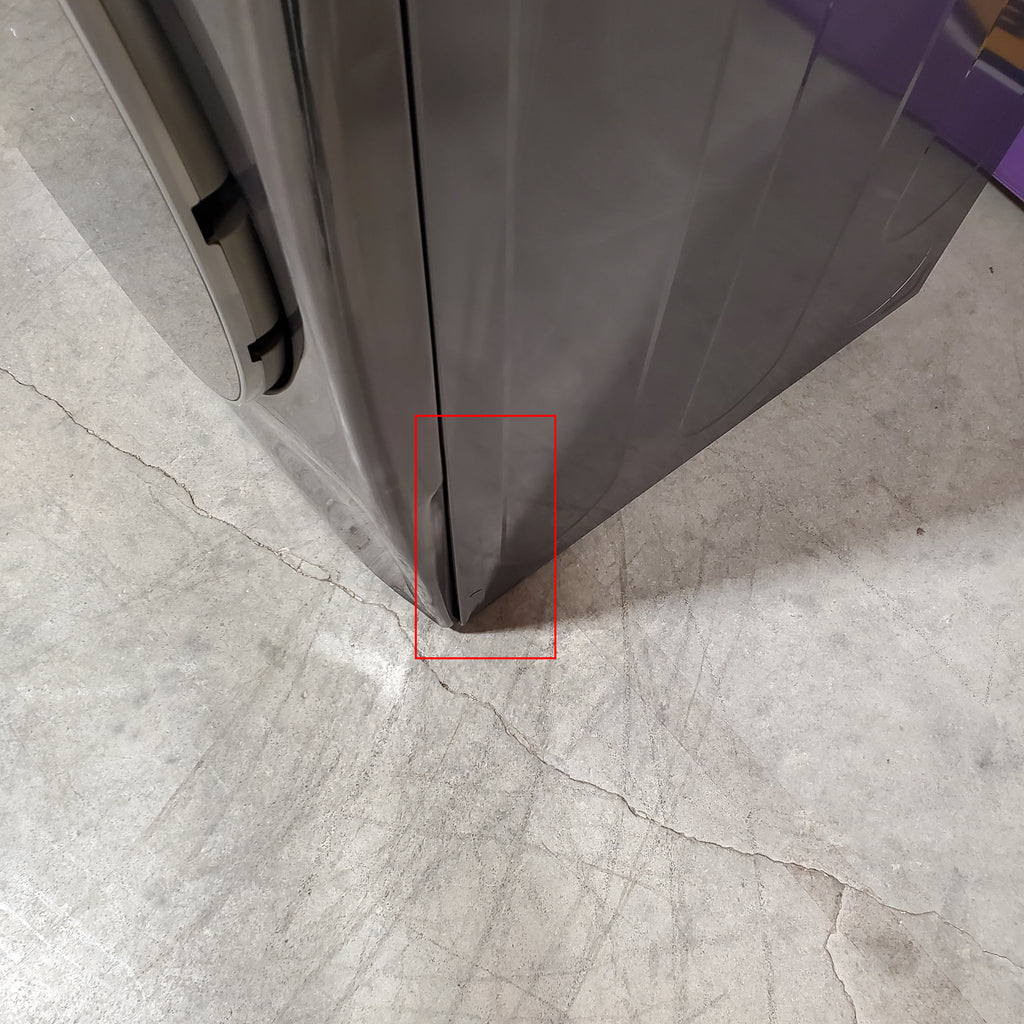 Pictures of LG Black Steel Smart Wi-Fi Enabled Front Load Electric 7.4 Cu. Ft. Dryer with TurboSteam and Built-In Intelligence 3SD879 - DLEX4000B - Scratch & Dent (Moderate) - Neu Appliance Outlet - Discount Appliance Outlet in Austin, Tx