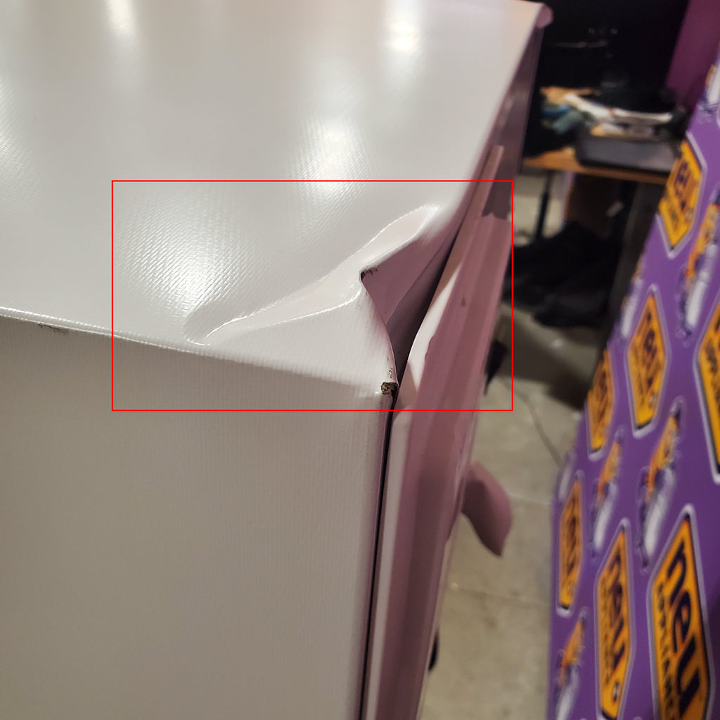 Pictures of Frigidaire 13 Cu. Ft. Garage Ready Upright Freezer with EvenTemp™ Cooling System 3SD839 - FFFU13F2VW - Scratch & Dent (Moderate) - Neu Appliance Outlet - Discount Appliance Outlet in Austin, Tx