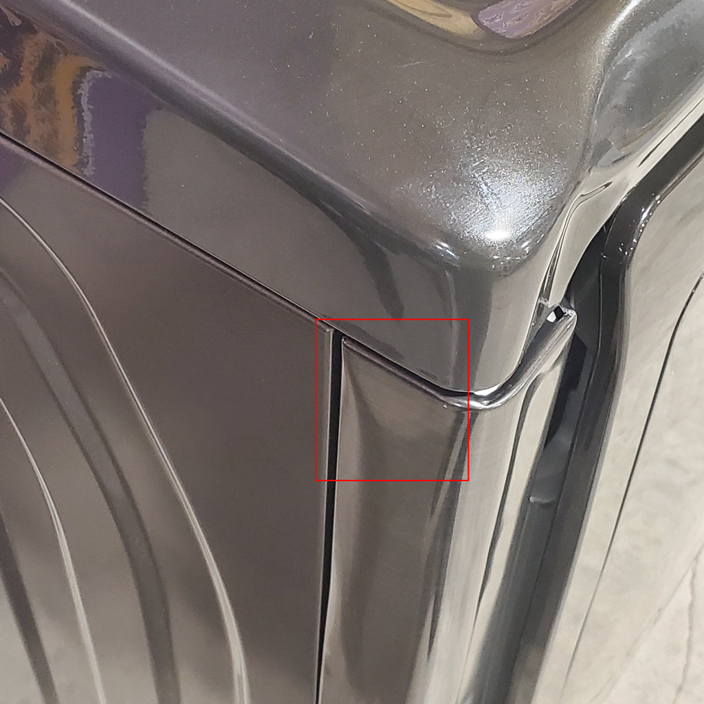 Samsung 7.4 Cu. Ft. Smart Electric Dryer with Steam Sanitize+ in Black 5SD258 - DVE55CG7100V - Scratch & Dent (Minor)