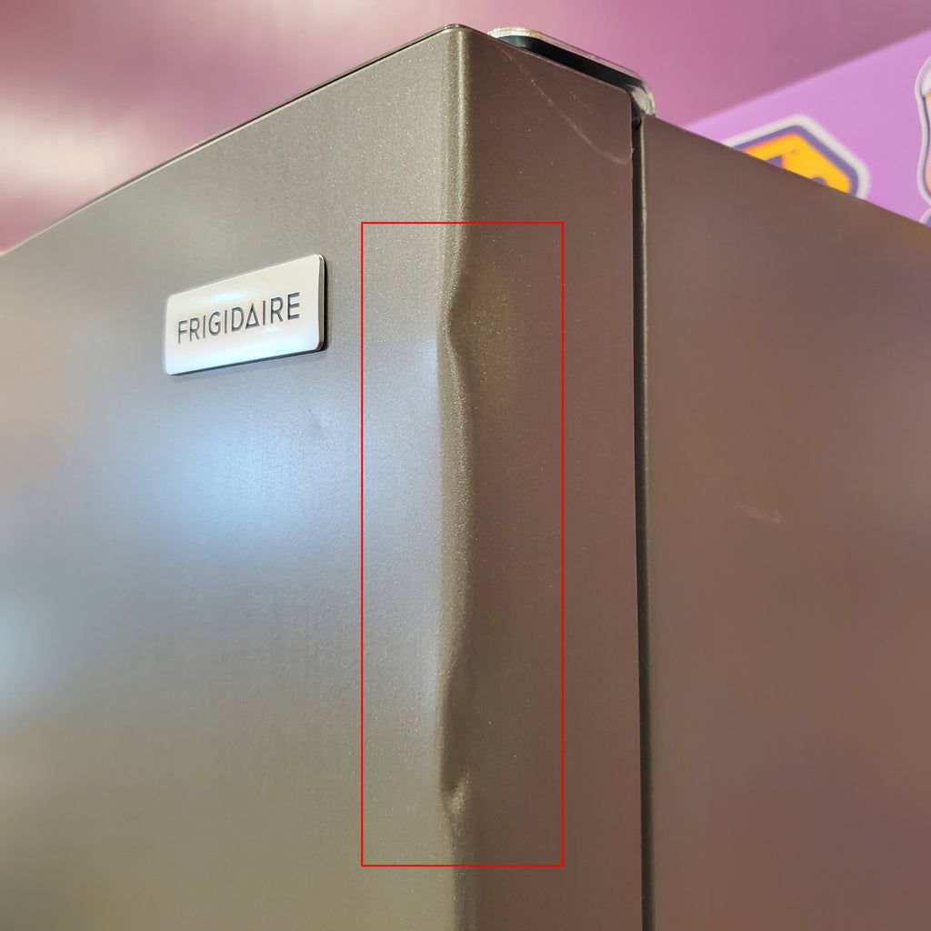 Pictures of Frigidaire 20 Cu. Ft. Garage Ready Upright Freezer in Carbon 3SD1019 - FRUF2020AN - Scratch & Dent (Moderate) - Neu Appliance Outlet - Discount Appliance Outlet in Austin, Tx