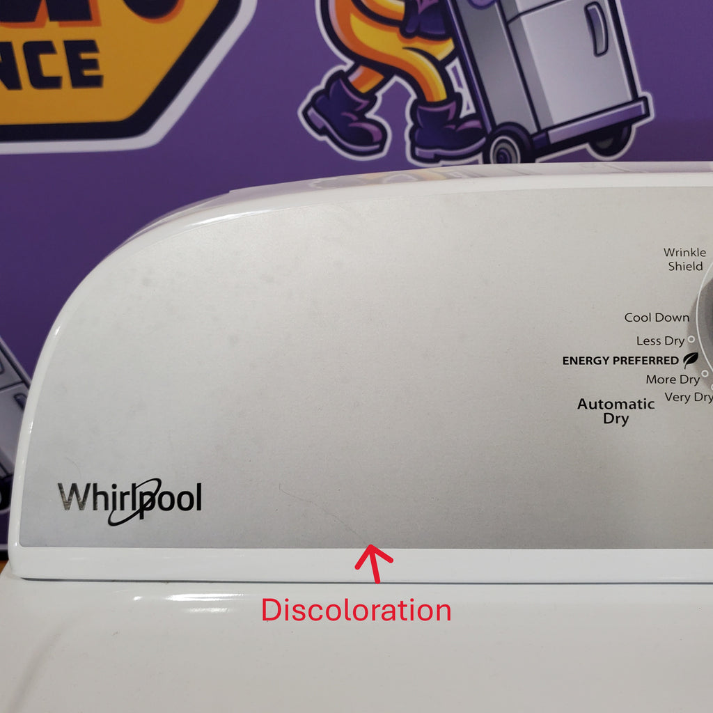 Pictures of Whirlpool Electric Dryer with 7.0 cu. ft. Capacity, Wrinkle Shield Option, Timed Dry, On/Off End of Cycle Signal, Reversible Door 90030 - WED4800BQ - Neu Appliance Outlet - Discount Appliance Outlet in Austin, Tx