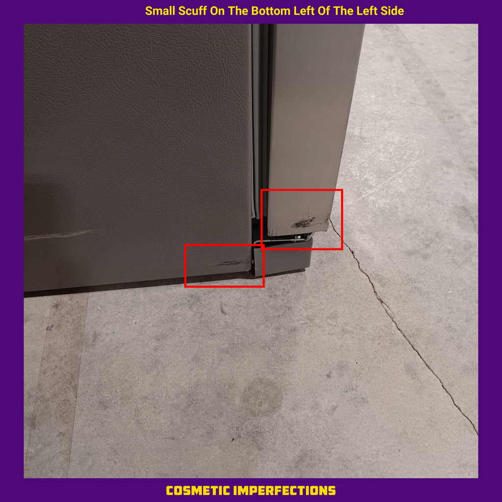 Pictures of Frigidaire 25.6 cu. ft. ENERGY STAR Side by Side Refrigerator with Exterior Water and Ice Dispenser in Stainless Steel FRSS2623AS - Scratch & Dent (Minor) - Neu Appliance Outlet - Discount Appliance Outlet in Austin, Tx