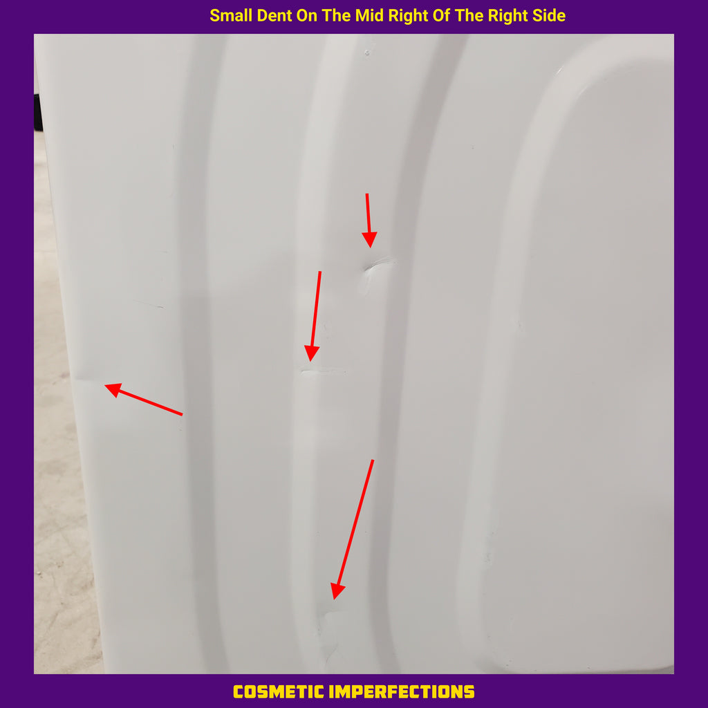 Pictures of Samsung White Top Load 5.0 Cu. Ft. Washer with Active Water Jet WA50R5200AW - Certified Refurbished and Samsung White Electric 7.4 Cu. Ft. Dryer with Sensor Dry DVE50R5200W - Scratch and Dent (Minor) - Neu Appliance Outlet - Discount Appliance Outlet in Austin, Tx