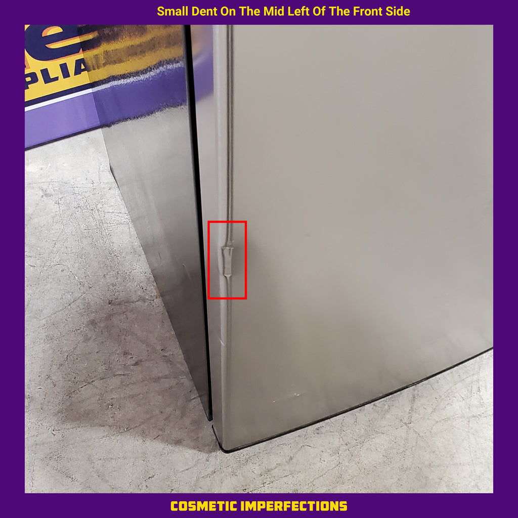 Pictures of Vissani 7.1 cu. ft. Top Freezer Refrigerator with Adjustable Shelf in Stainless Steel MDFF7SS - Scratch & Dent (Minor) - Neu Appliance Outlet - Discount Appliance Outlet in Austin, Tx