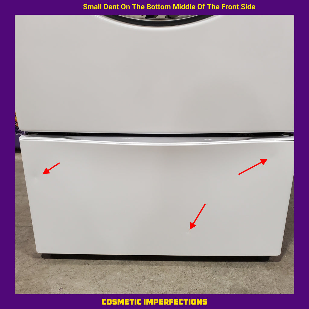 Kenmore 27-Inch 7.4 Cu Ft Electric Dryer Machine with Steam in White 6SD149 - 796.81382410 - Scratch & Dent (Minor)