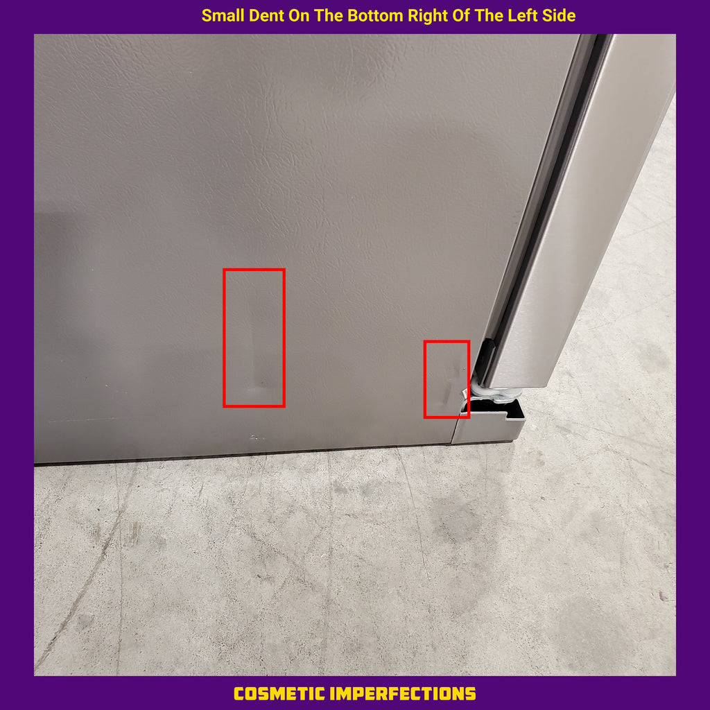Pictures of Whirlpool 33 Inch Wide Side by Side 21 Cu. Ft. Refrigerator with Can Caddy and Frameless Glass Shelves in Fingerprint Resistant Stainless Steel WRS321SDHZ - Scratch and Dent (Minor) - Neu Appliance Outlet - Discount Appliance Outlet in Austin, Tx