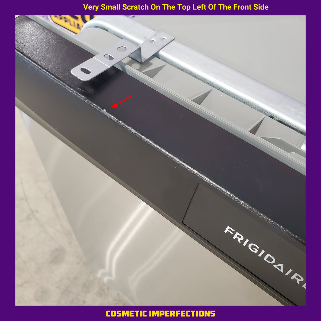 Pictures of Frigidaire 24 in. 55 dBA Front Control Built-In Tall Tub Dishwasher in Stainless Steel with 3-Cycle FFCD2413US - Scratch & Dent (Moderate) - Neu Appliance Outlet - Discount Appliance Outlet in Austin, Tx