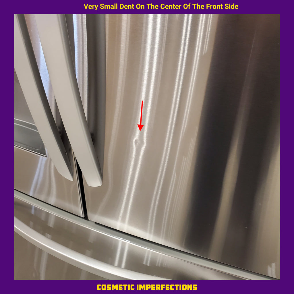 Pictures of LG 28 cu. ft. 3 Door French Door, Ice and Water with Single Ice Maker in Printproof Stainless Steel 4SD138 - LRFS28XBS - Scratch & Dent (Minor) - Neu Appliance Outlet - Discount Appliance Outlet in Austin, Tx