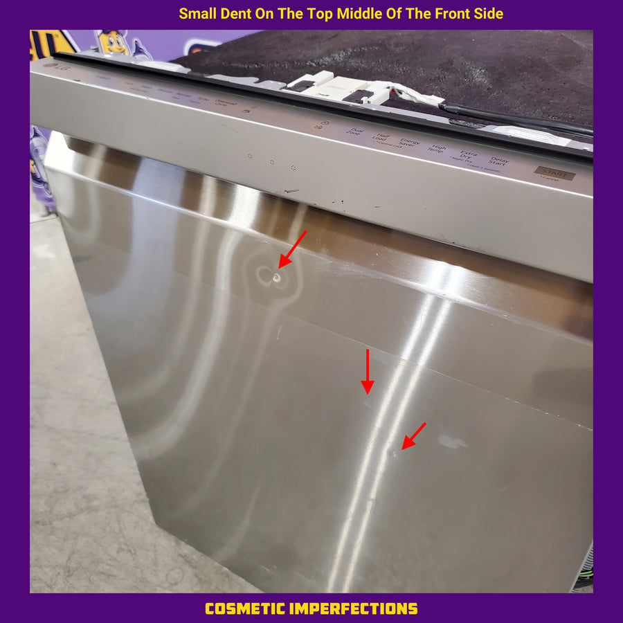 LG Top Control Dishwasher with QuadWash™ and Dynamic Dry™ 251315SD1137 - LDPN454HT - Scratch & Dent (Moderate)