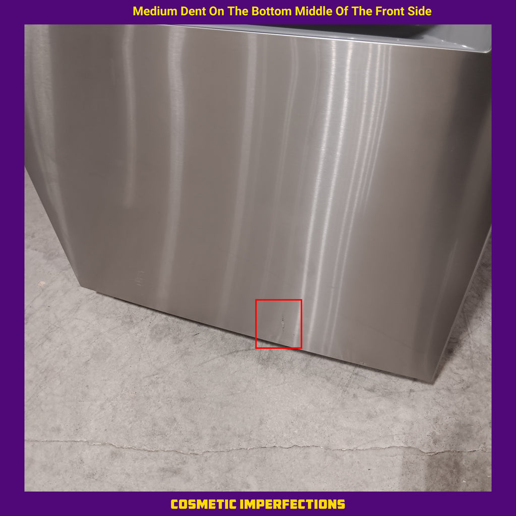 Pictures of Vissani 18.7 cu. ft. Bottom Freezer Refrigerator in Stainless Steel 25136CR631 - MDBF18SS - Scratch & Dent (Moderate) - Neu Appliance Outlet - Discount Appliance Outlet in Austin, Tx