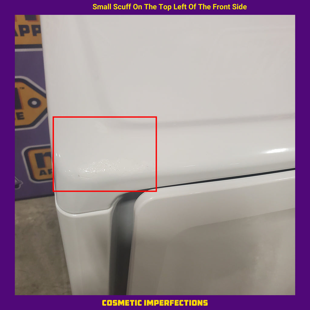 Samsung White Top Load 5.0 Cu. Ft. Washer with Active Water Jet WA50R5200AW - Certified Refurbished and Samsung White Electric 7.4 Cu. Ft. Dryer with Sensor Dry 16085 - DVE50R5200W - Certified Refurbished