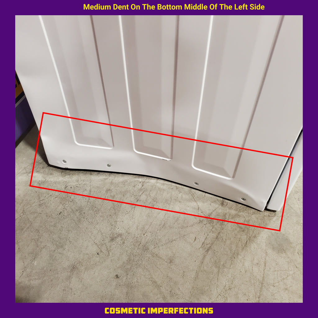 Pictures of Frigidaire Electric Washer/Dryer Laundry Center - 3.9 Cu. Ft Washer and 5.5 Cu. Ft. Dryer FLCE7522AW - Scratch & Dent (Moderate) - Neu Appliance Outlet - Discount Appliance Outlet in Austin, Tx