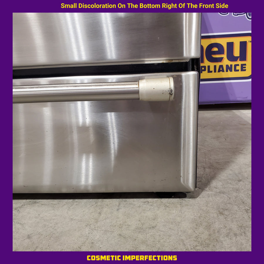 Maytag Glass Top 5 Elements 6.2-cu ft Self-Cleaning Freestanding Electric Range in Stainless Steel 25139SD774 - MER8700DS