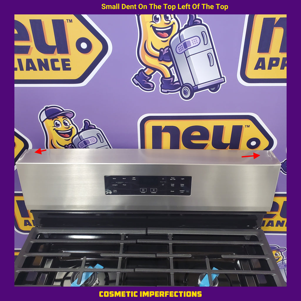 Pictures of Whirlpool Self Clean Gas Range with No Preheat Mode WFGS3530RS - Scratch & Dent (Minor) - Neu Appliance Outlet - Discount Appliance Outlet in Austin, Tx